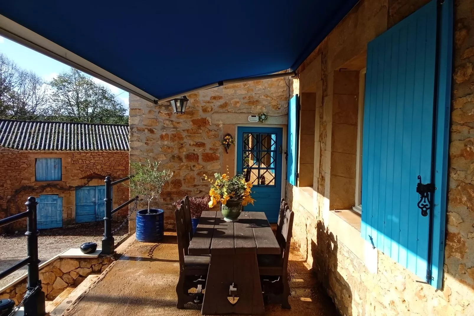 Maison de vacances - PUY-L'EVÊQUE-Terrasbalkon