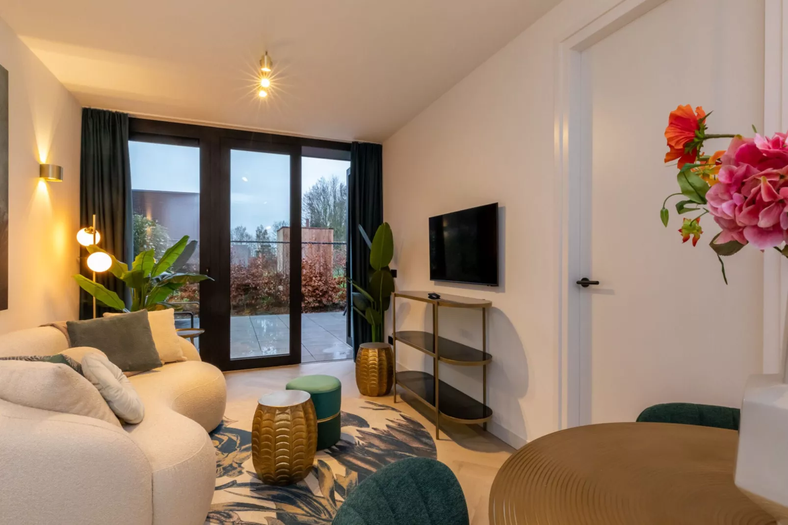 Vakantiewoning ZEEBRIES-Woonkamer