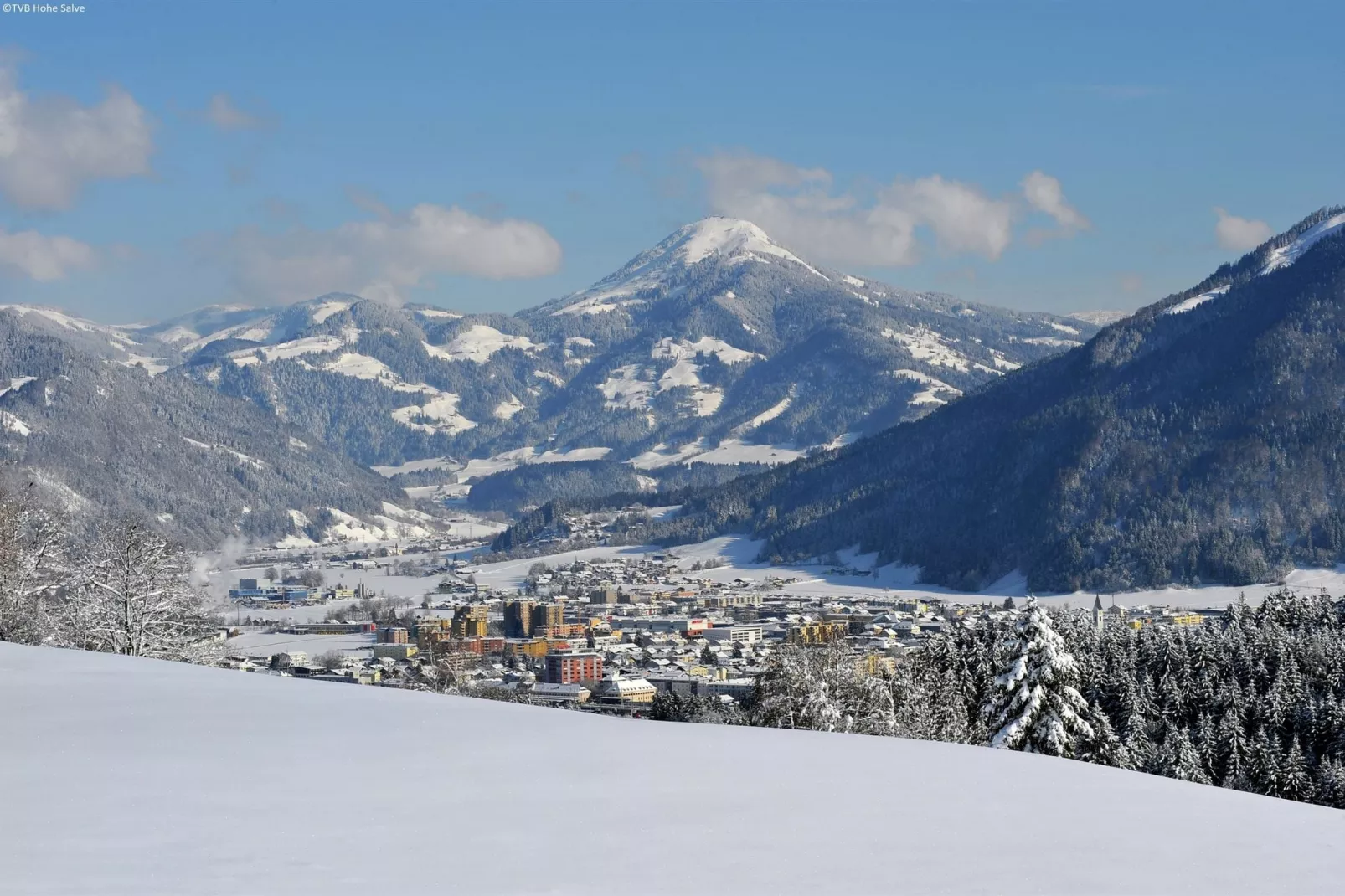 Chalets im Brixental V-Gebied winter 5km