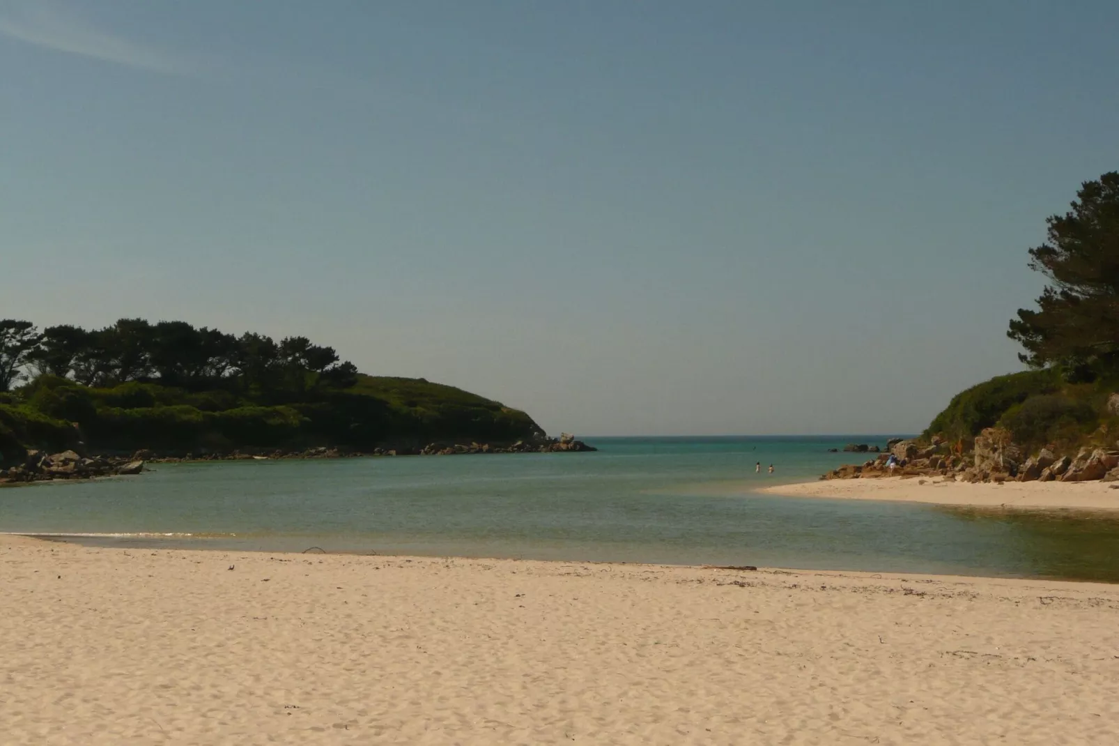 Doppelhaushälfte mit Meerblick Porspoder-Gebieden zomer 1km