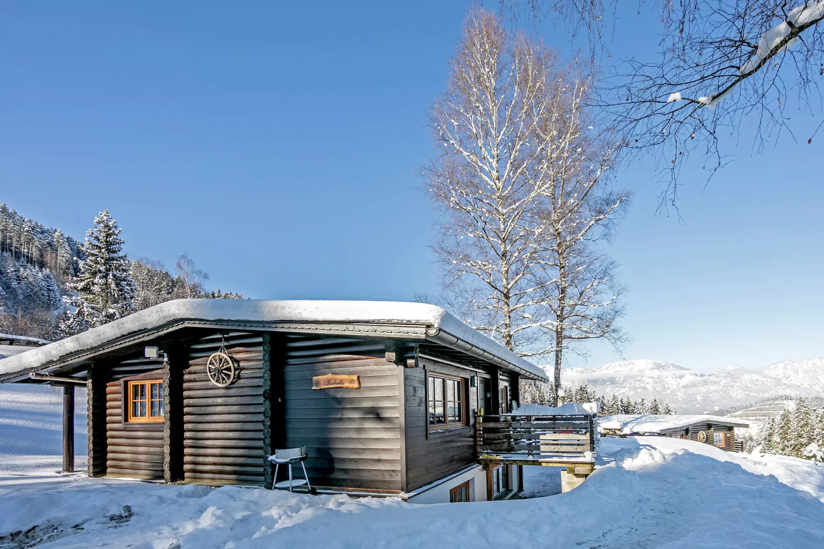 Chalet Isabella im Brixental - 4 Personen-Exterieur winter