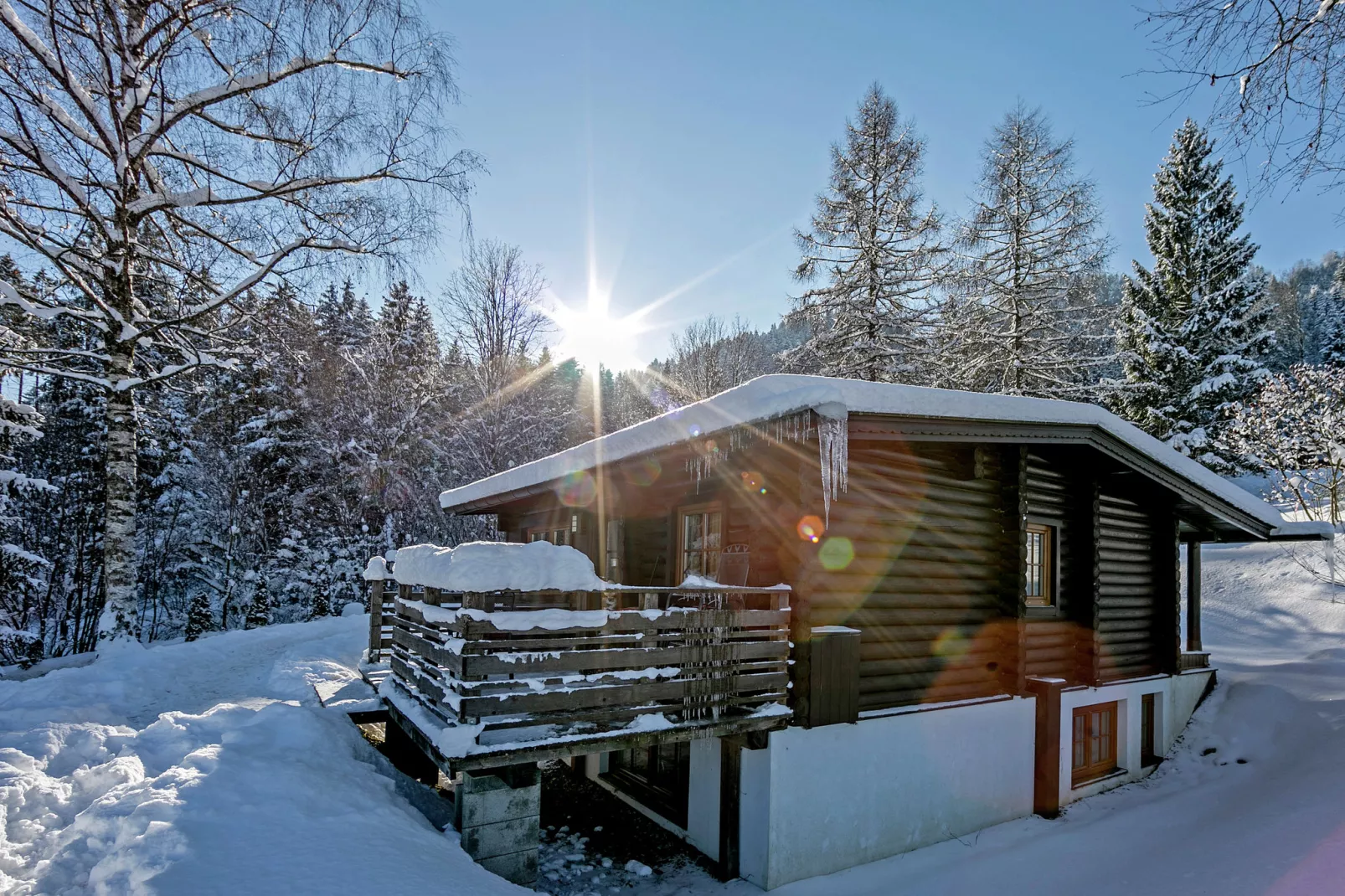 Chalet Isabella im Brixental - 4 Personen-Exterieur winter