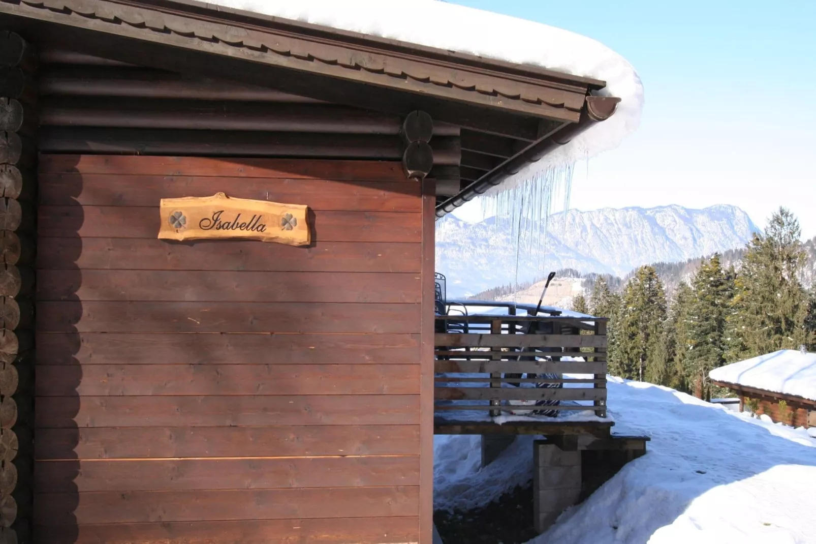 Chalet Isabella im Brixental - 4 Personen-Exterieur winter