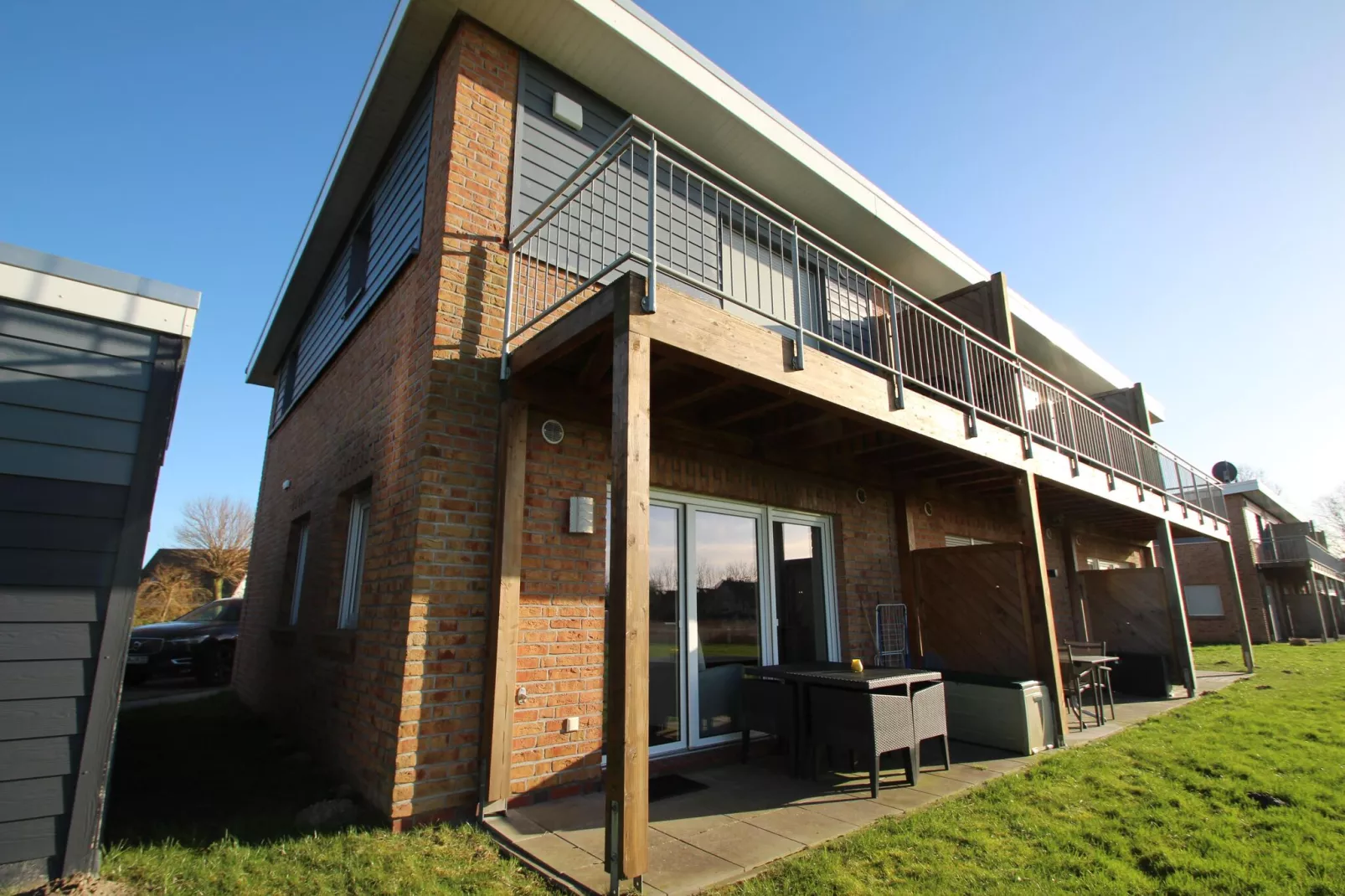 Ferienhaus Tossens Seestern Haus/Whg 3-Buitenkant zomer