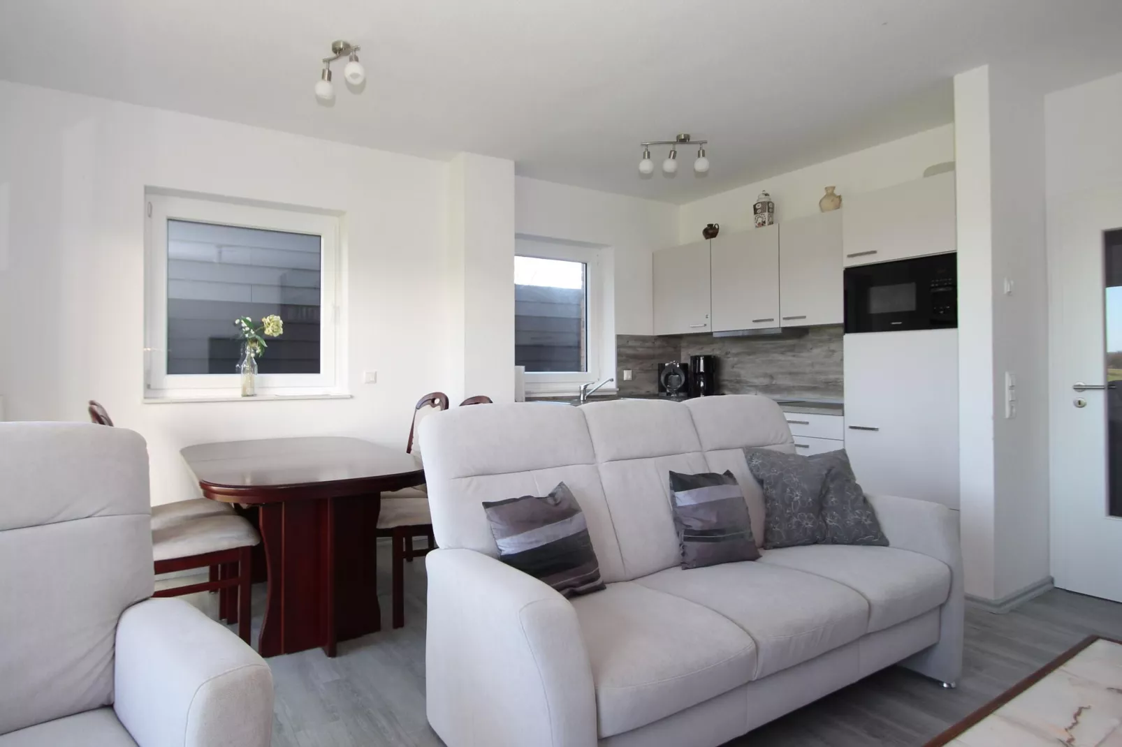 Ferienhaus Tossens Seestern Haus/Whg 3-Woonkamer