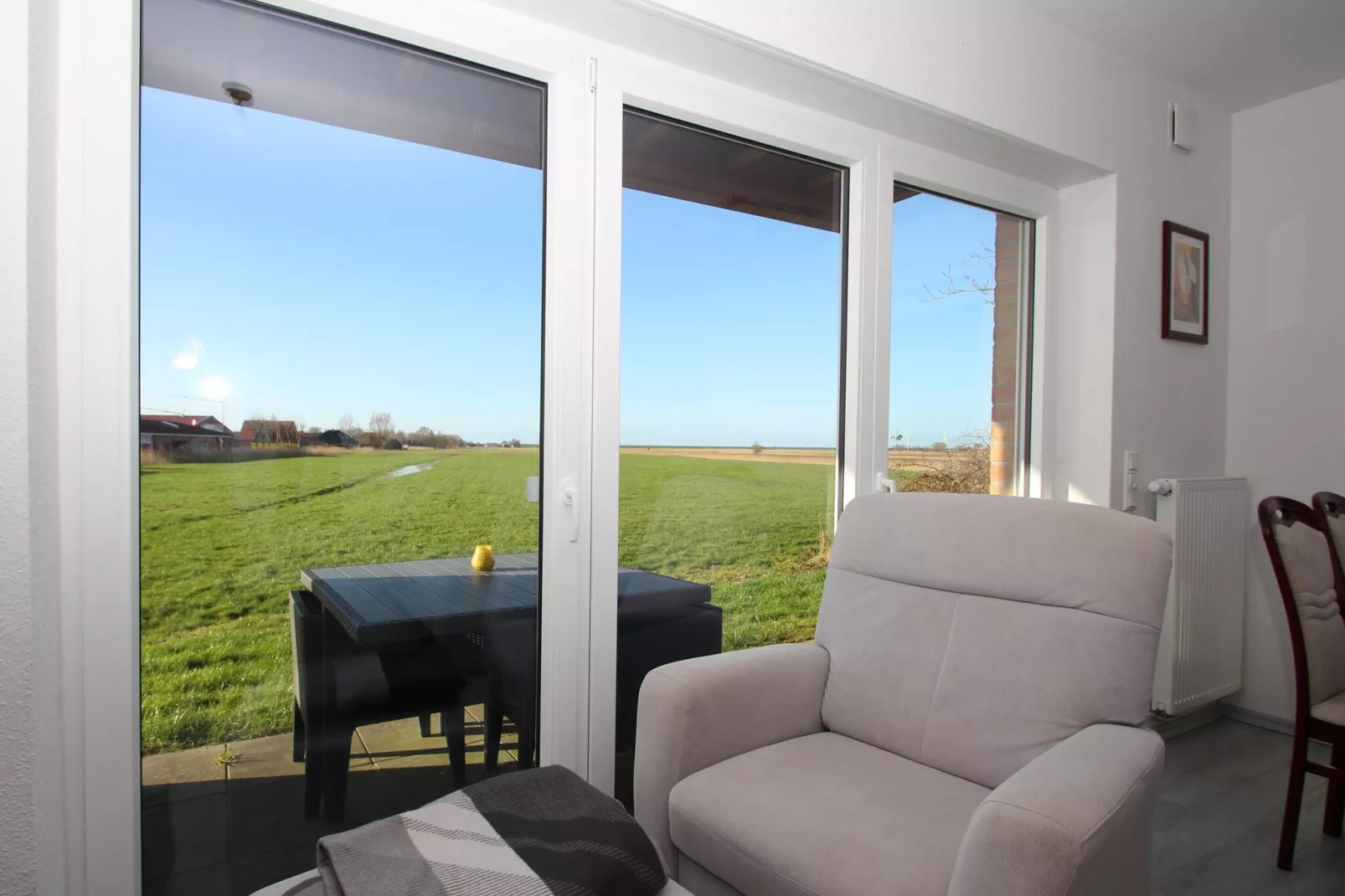 Ferienhaus Tossens Seestern Haus/Whg 3-Woonkamer