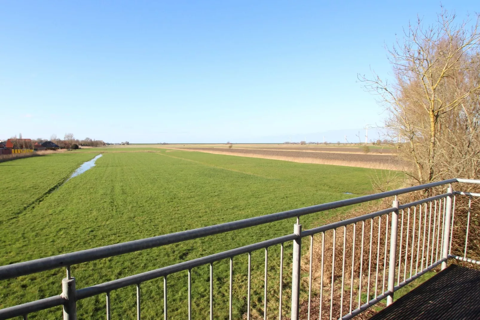 Ferienhaus Tossens Seestern-Terrasbalkon