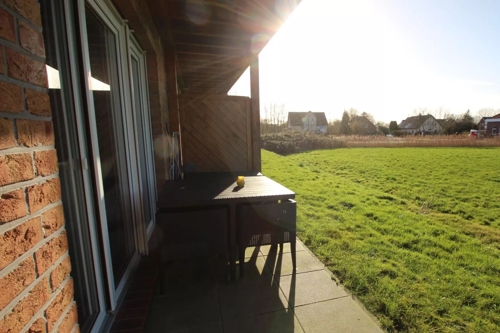 Ferienhaus Tossens Seestern-Terrasbalkon