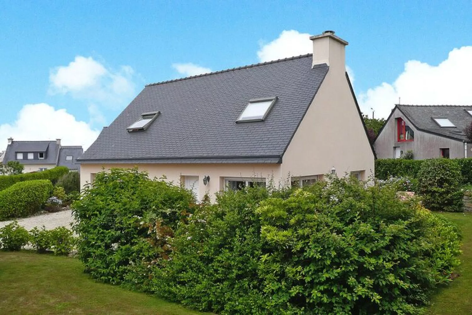 Ferienhaus in Strandnähe Plouarzel-Buitenkant zomer