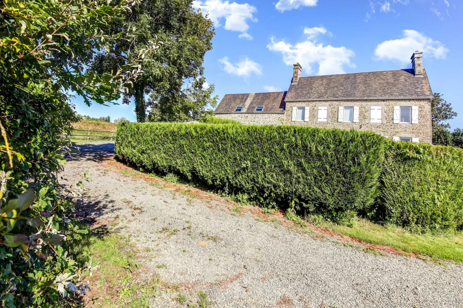 Maison de vacances - BRAINVILLE-Buitenkant zomer