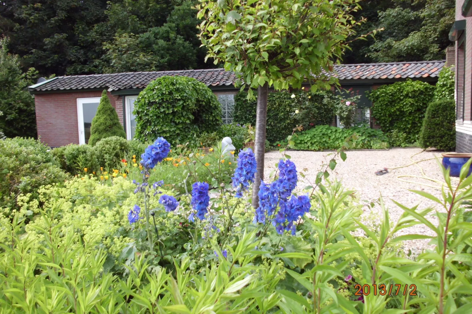 De Cottage-Buitenkant zomer