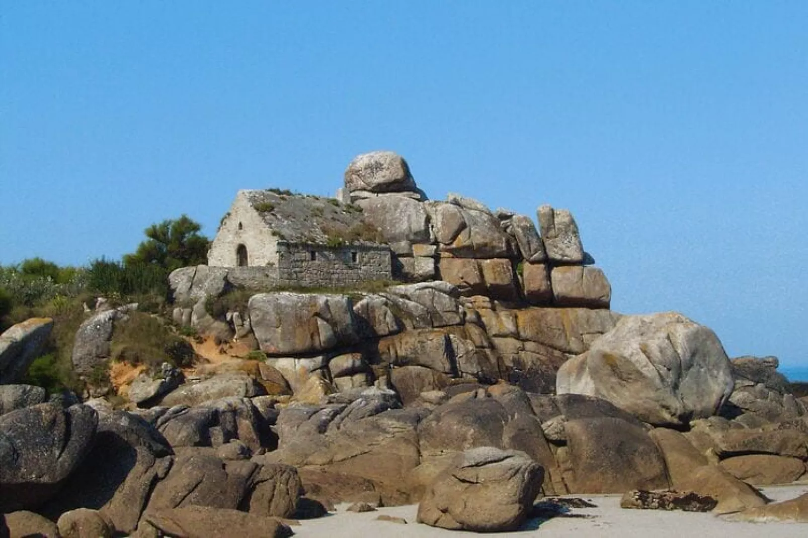 Steinhaus in Strandnähe Cléder-Gebieden zomer 5km