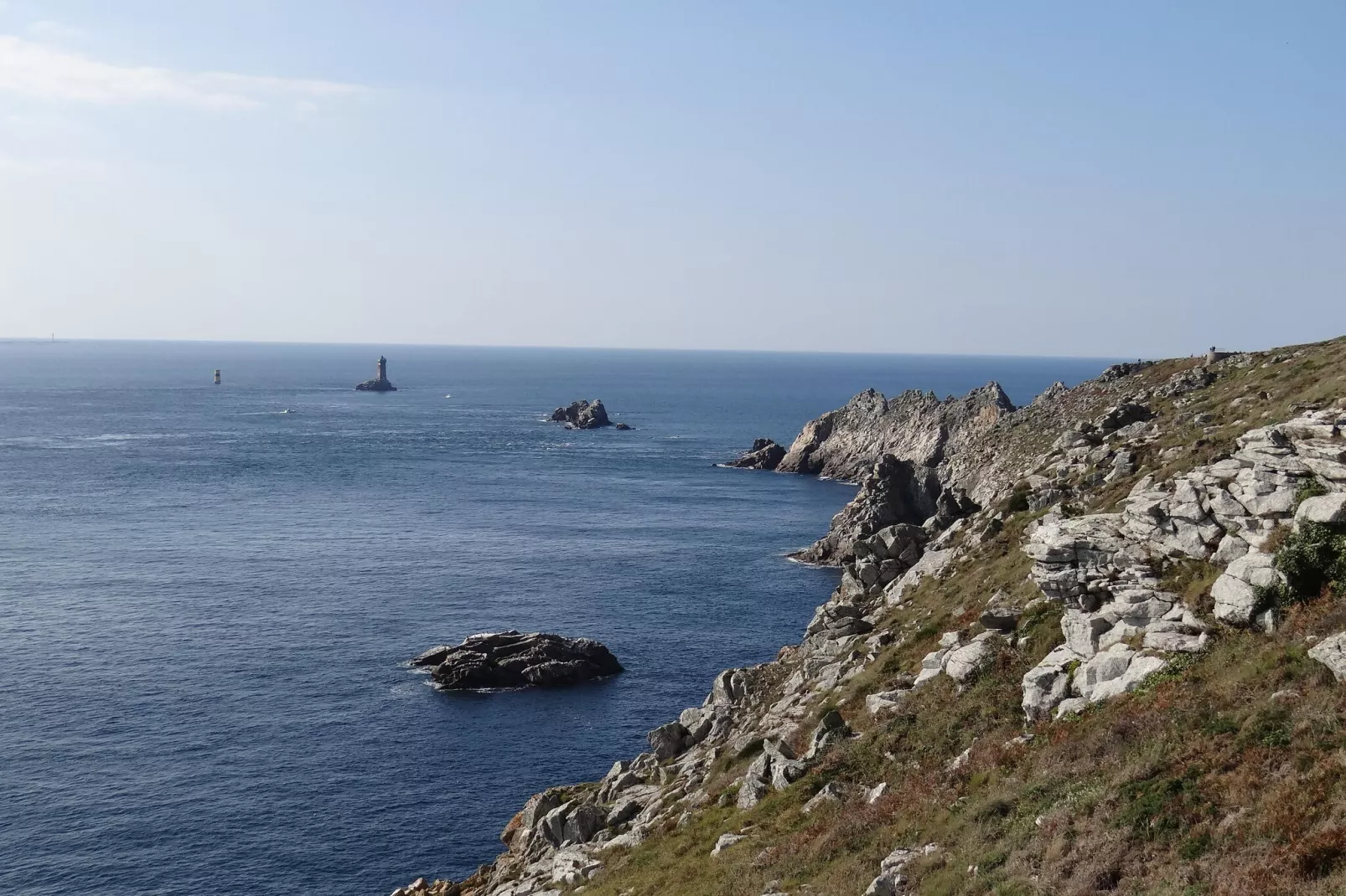 180° Panorama Meerblick Ferienhaus Telgruc-sur-Mer-Gebieden zomer 5km