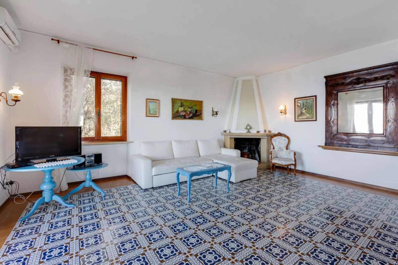 Villa Vista Garda-Woonkamer