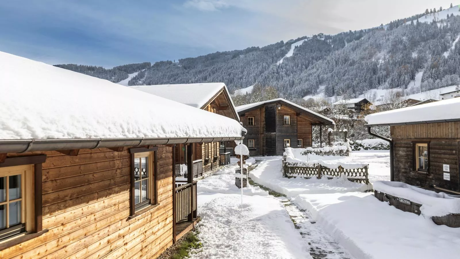 Urige Doppelhaushälfte 9 rechts-Exterieur winter