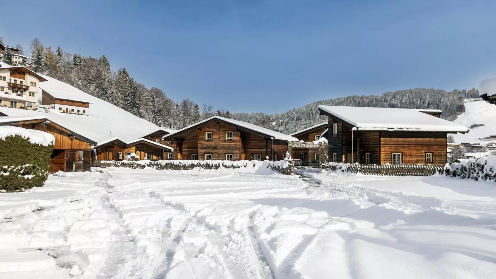 Urige Doppelhaushälfte 15 und 16-Gebied winter 1km