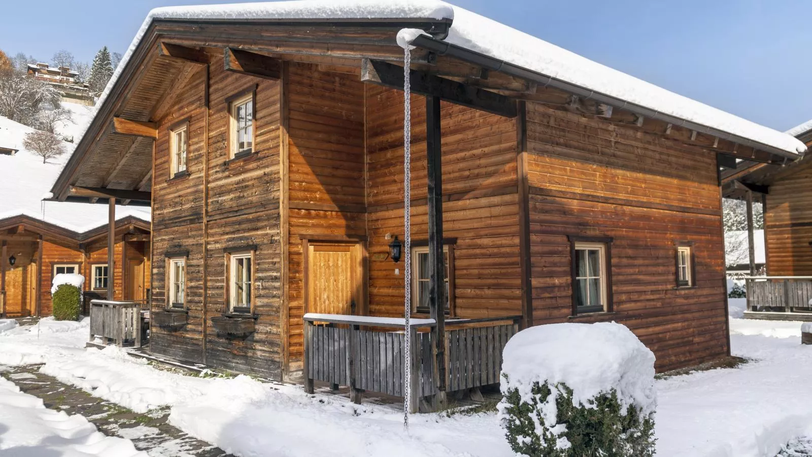 Urige Doppelhaushälfte 15 und 16-Exterieur winter