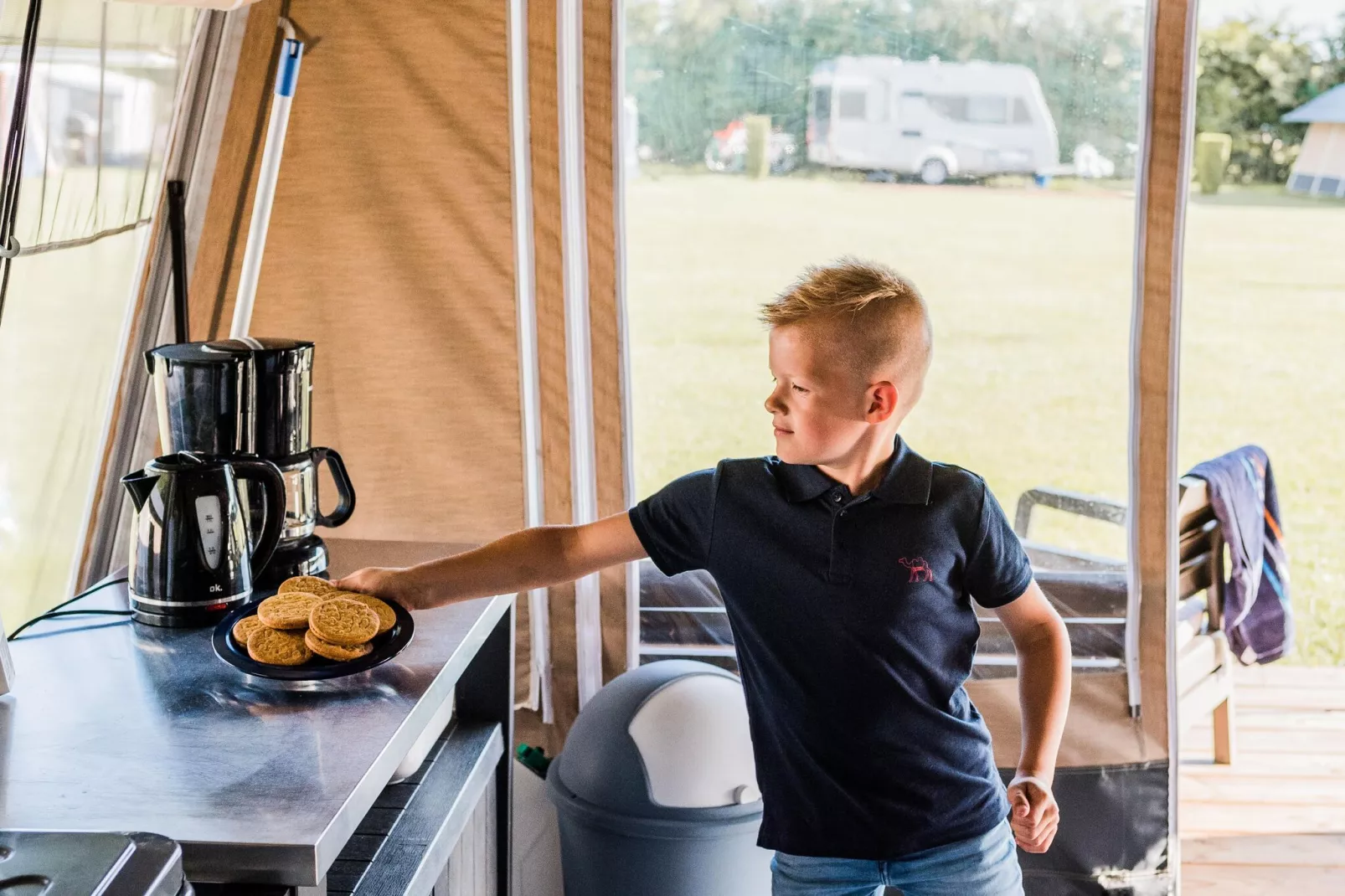 Camping Le Clou 1-Keuken