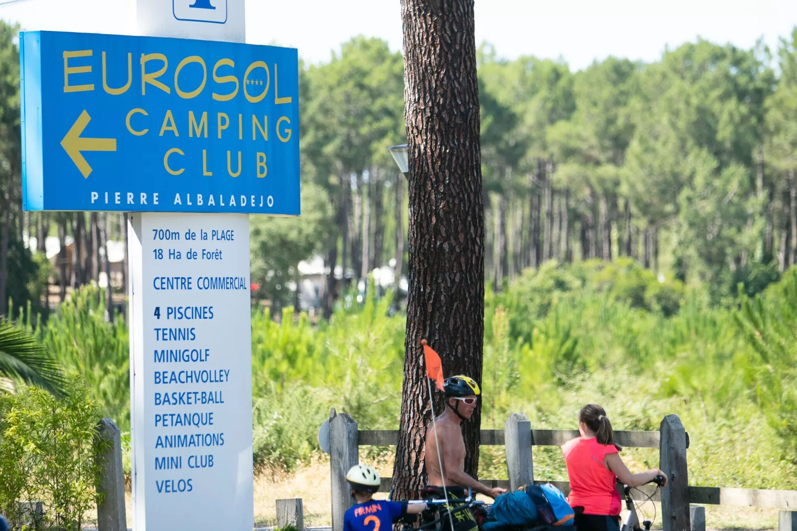 Camping Eurosol 1-Gebieden zomer 1km