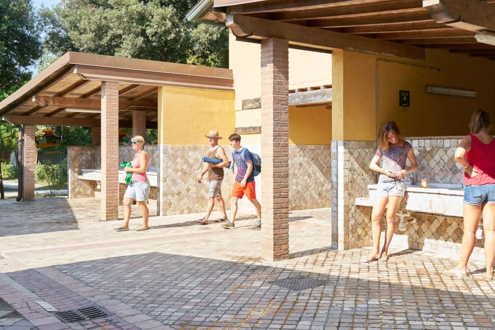 Resort Paradiso Viareggio 2-Gebieden zomer 1km