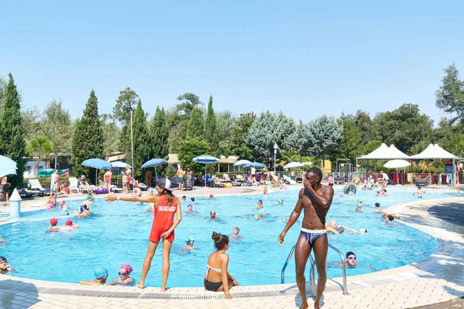 Resort Paradiso Viareggio 2-Gebieden zomer 1km