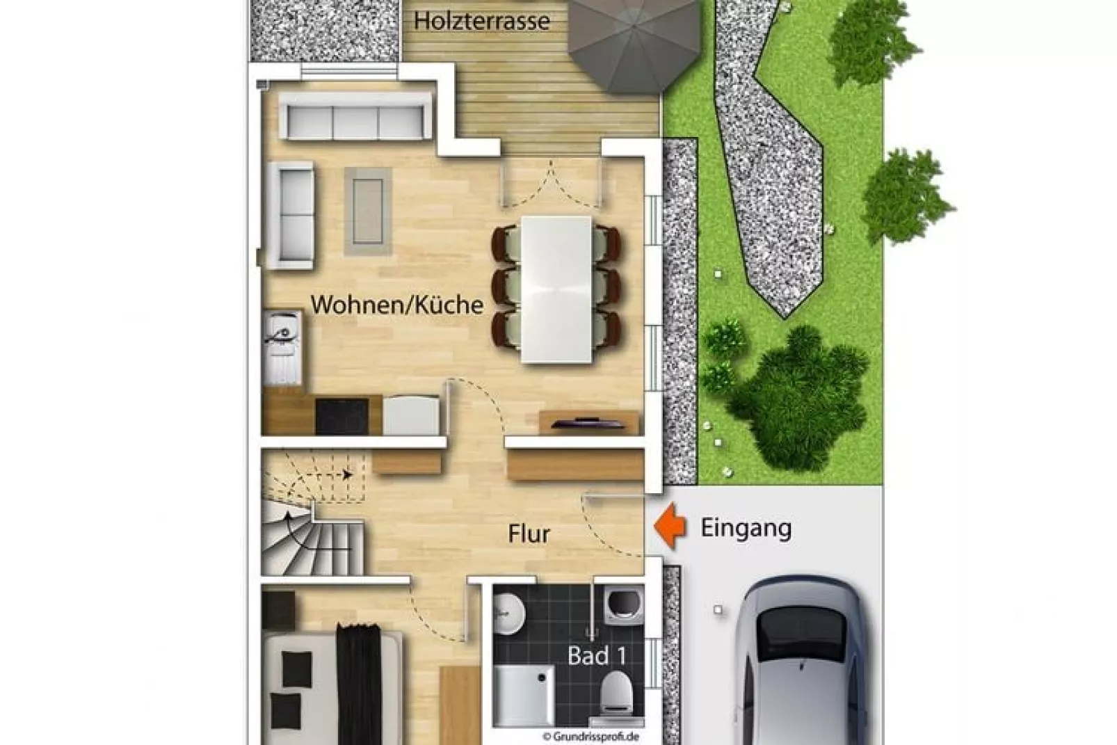 DHH Strandhaus II rechts-Niet-getagd