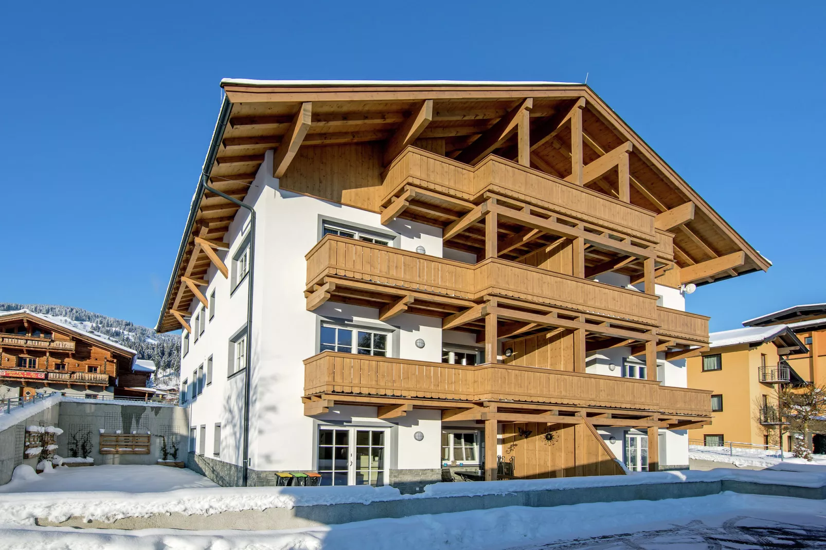 Residenz Edelalm Appartement 3-Exterieur winter