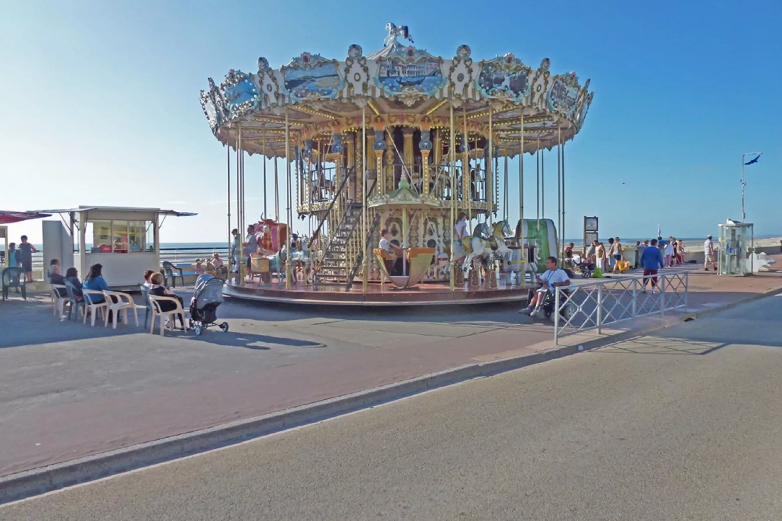 Berck sur Mer 1-Gebieden zomer 5km