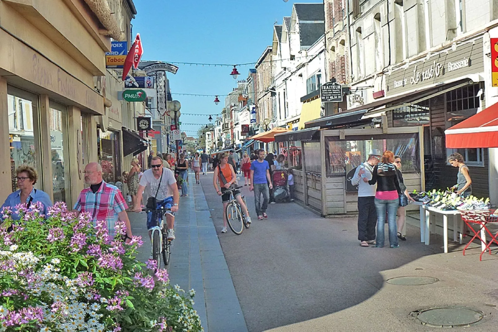 Berck sur Mer 1-Gebieden zomer 5km