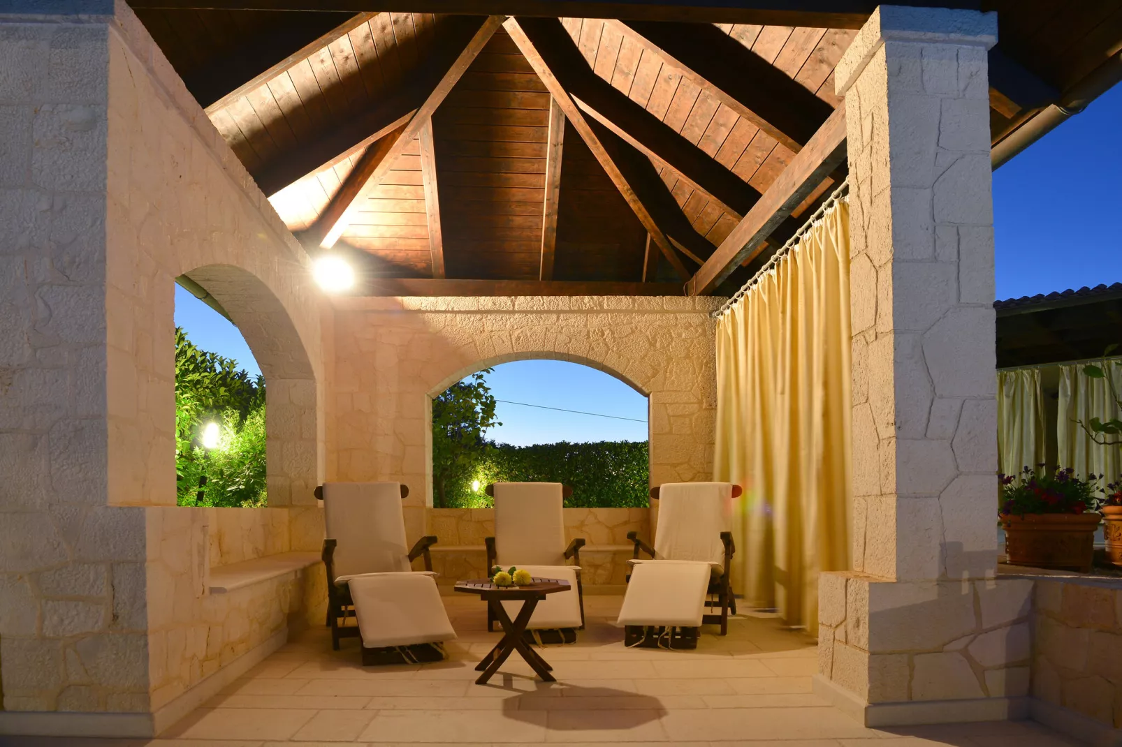 Villa Giovanna Trullo in Ostuni-Terrasbalkon