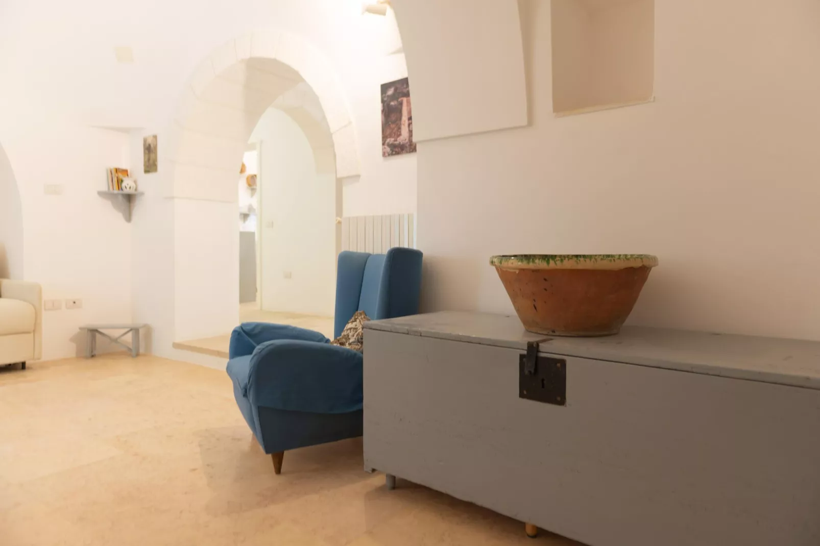 Trulli Tre Corbezzoli - Ostuni-Woonkamer