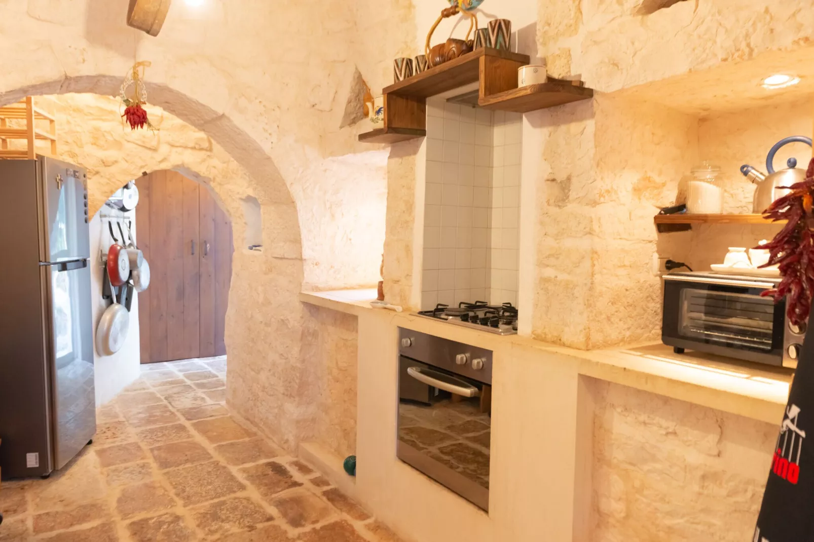 Trulli Fantese 4 Ostuni-Keuken