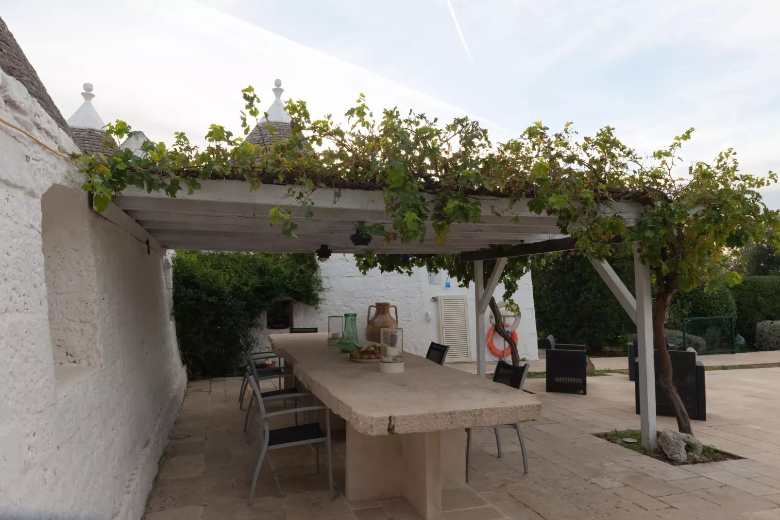 Trulli Fantese 4 Ostuni-Terrasbalkon