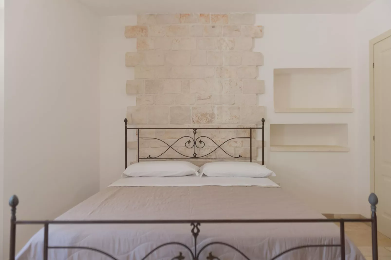 Trullo Terra di mezzo in Martina Franca-Slaapkamer