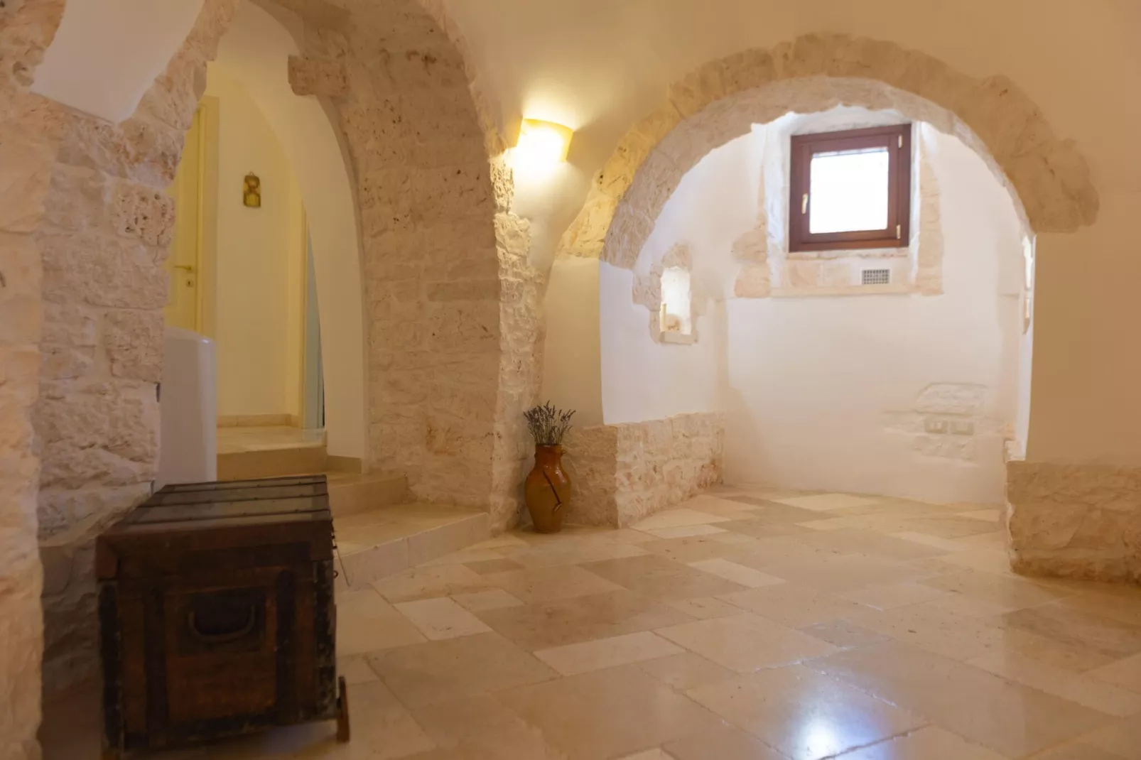 Trullo Terra di mezzo in Martina Franca-Hal-ontvangst