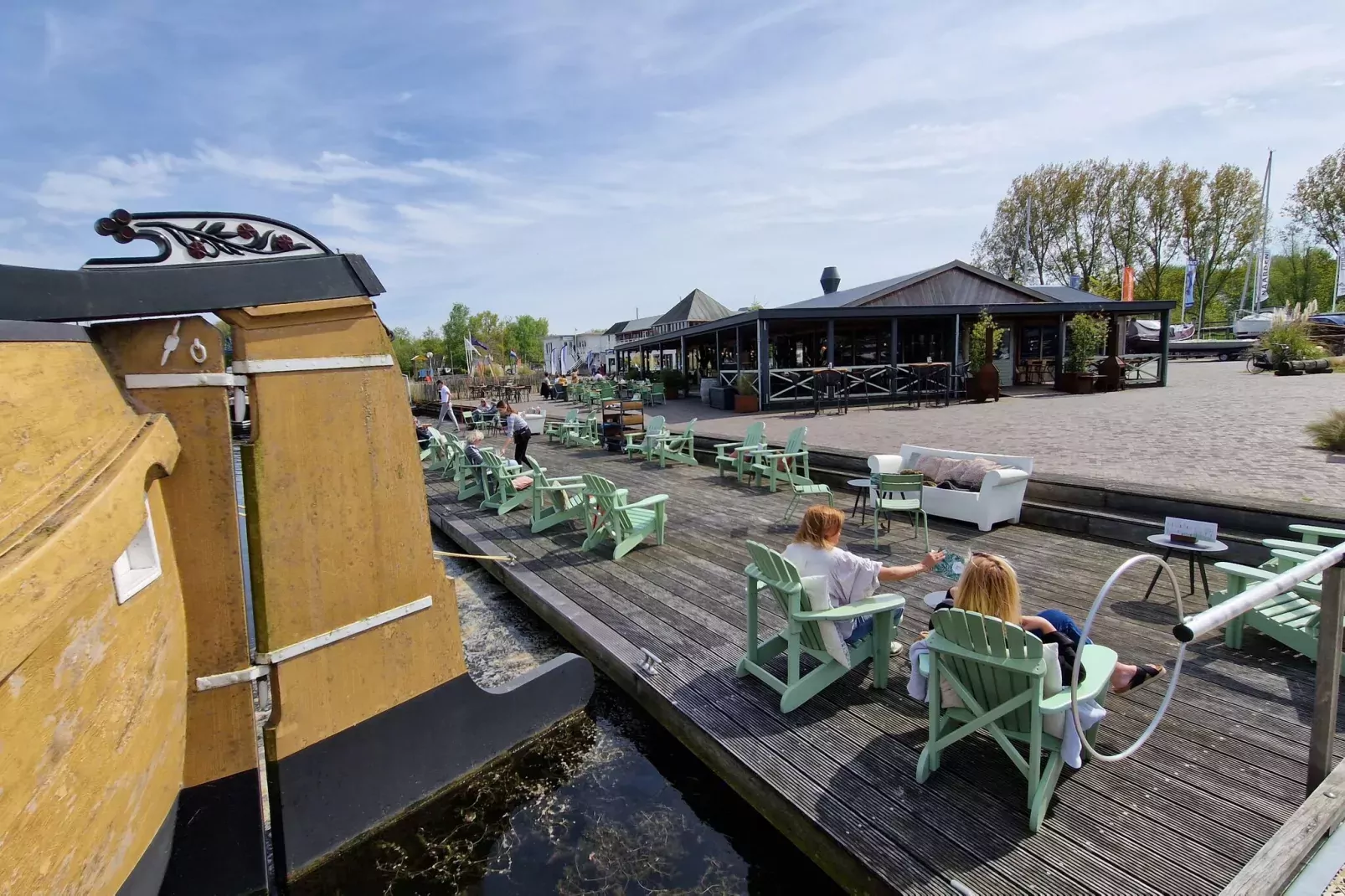 Havenlodges Naarden 1-Gebieden zomer 1km