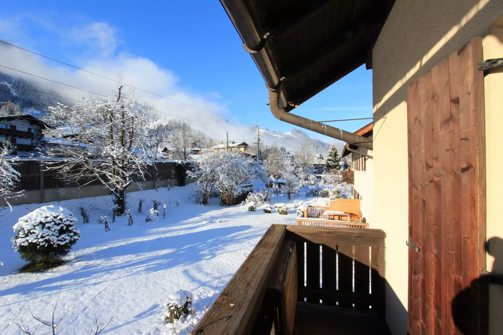 Hahnenkamm-Uitzicht winter