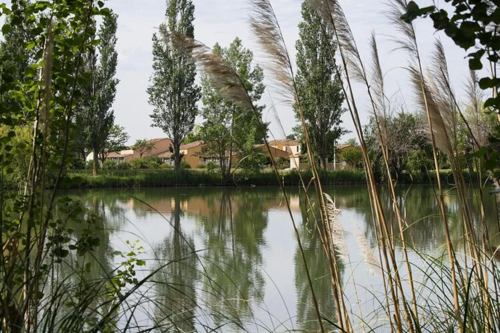 Residence Les Hameaux de Camargue Arles // Studio Cab 4 pers-Waterzicht