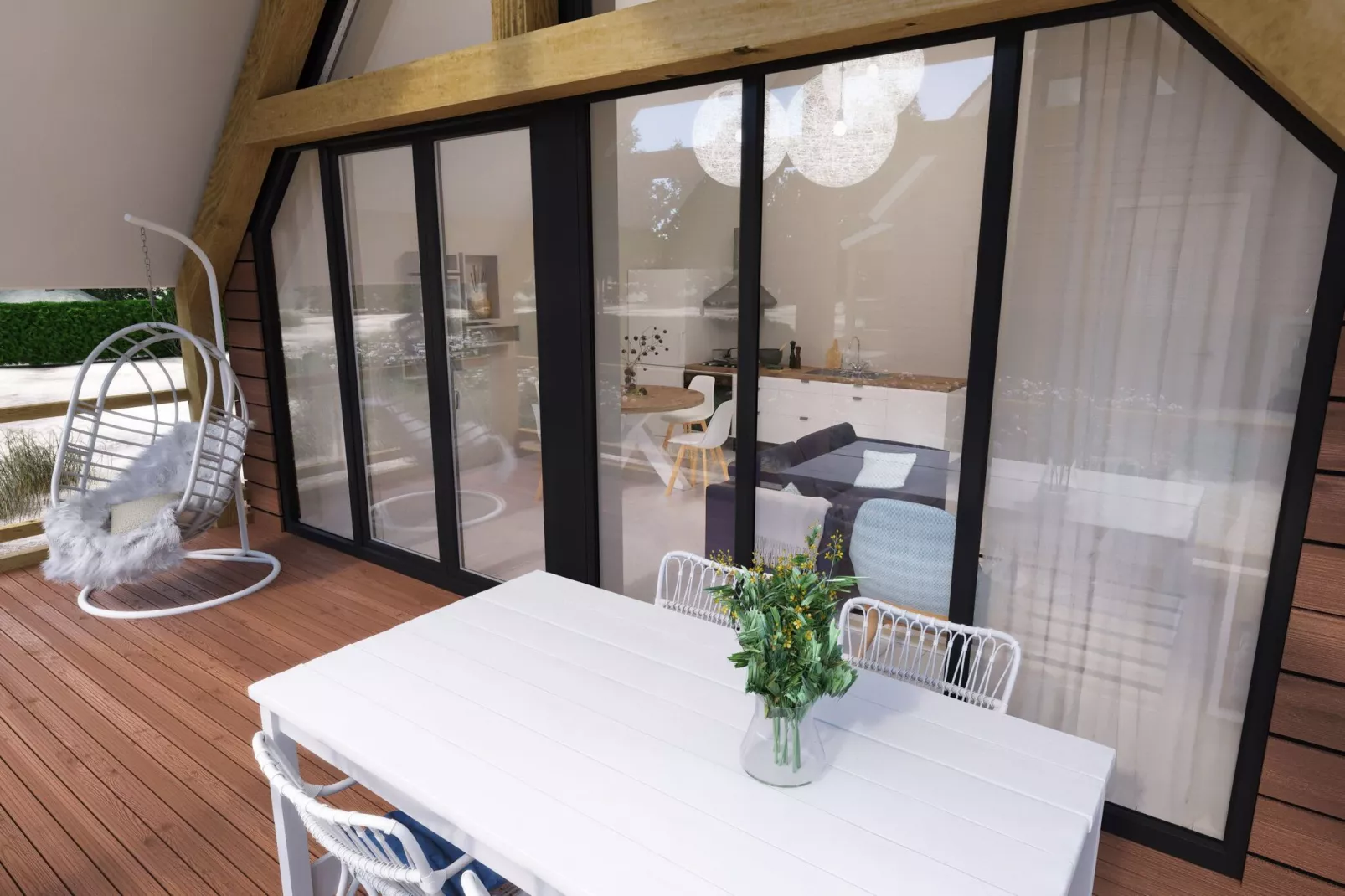 Berck sur Mer 6-Terrasbalkon