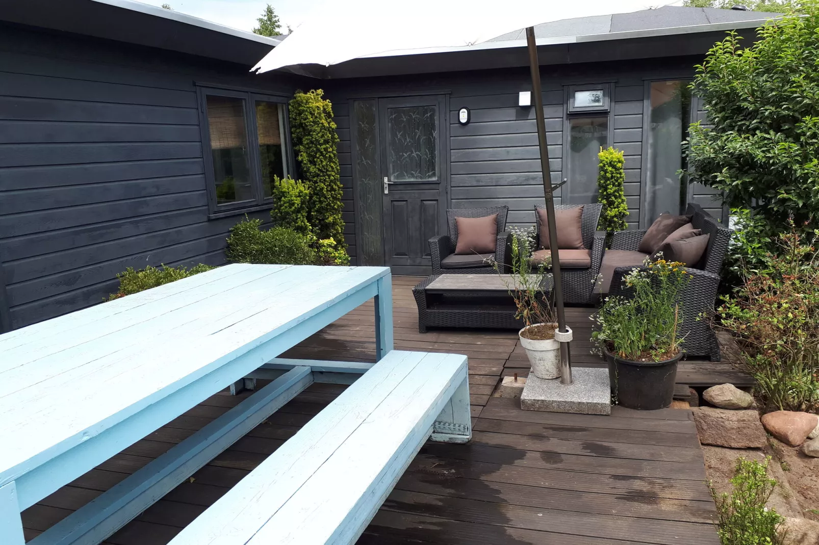 Chalet De Vier Jaargetijden 74-Tuinen zomer