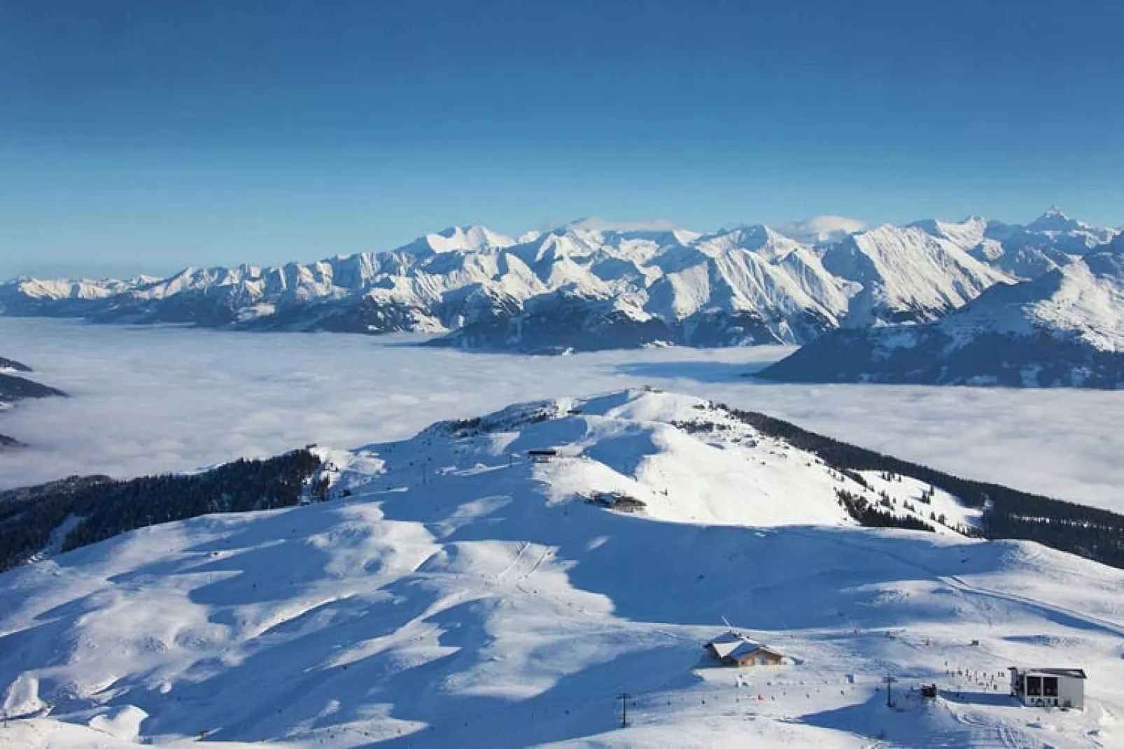 Panorama Chalet 5-Gebied winter 5km