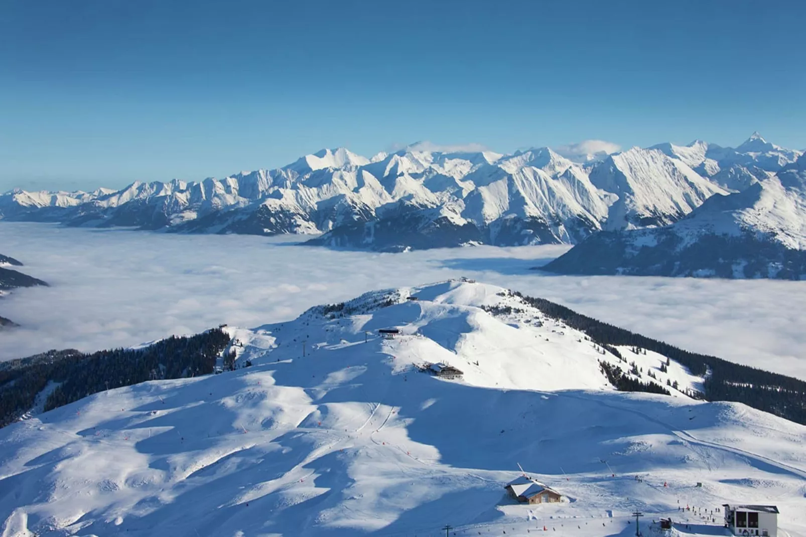 Panorama Chalet 5-Gebied winter 5km