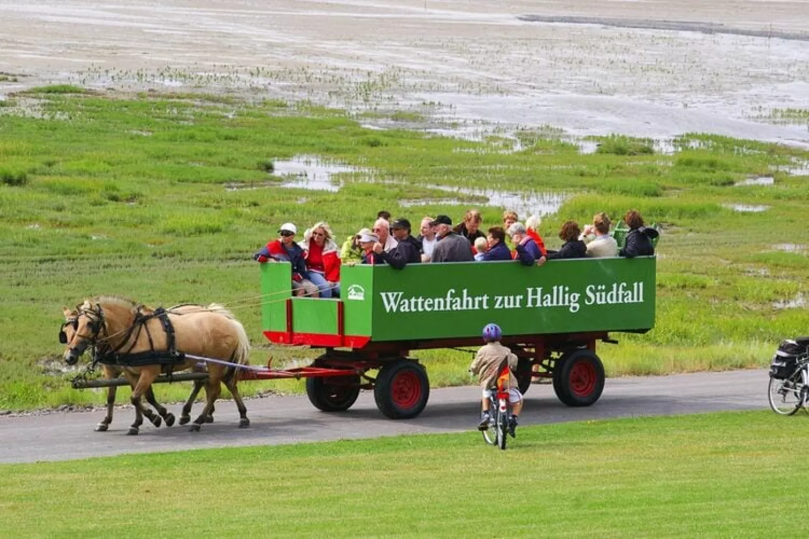 "An der Treene"-Gebieden zomer 1km