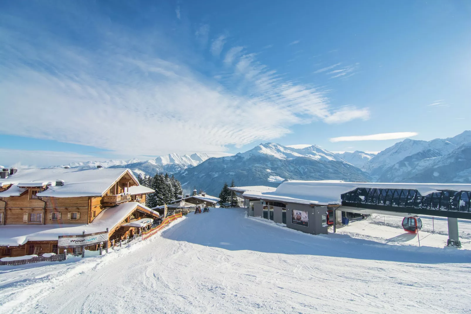 Panorama Chalet 9-Gebied winter 1km