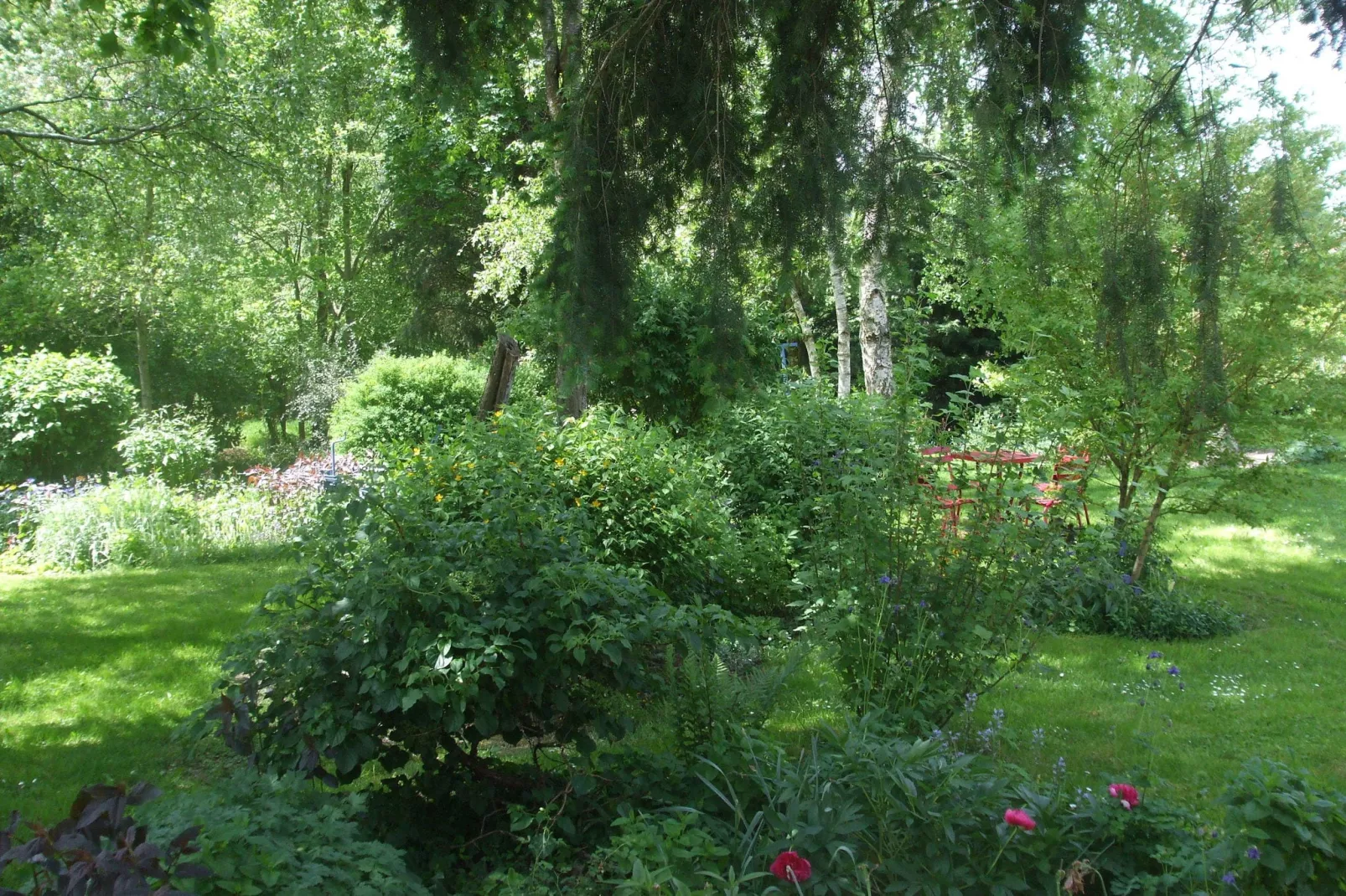 Gîte d'Artisan-Tuinen zomer