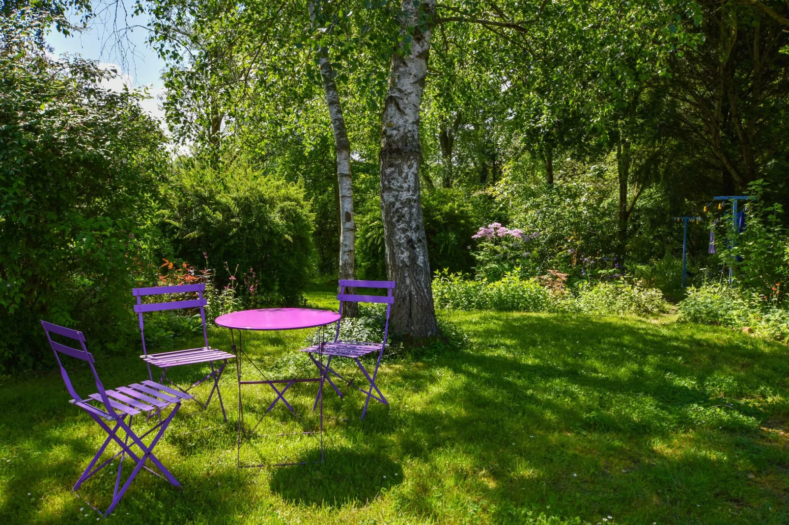 Gîte d'Artisan-Tuinen zomer