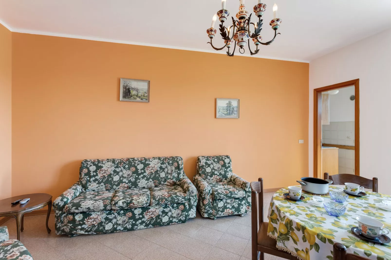 Casa Tommaso - trilo 1 P - 6 pax-Woonkamer