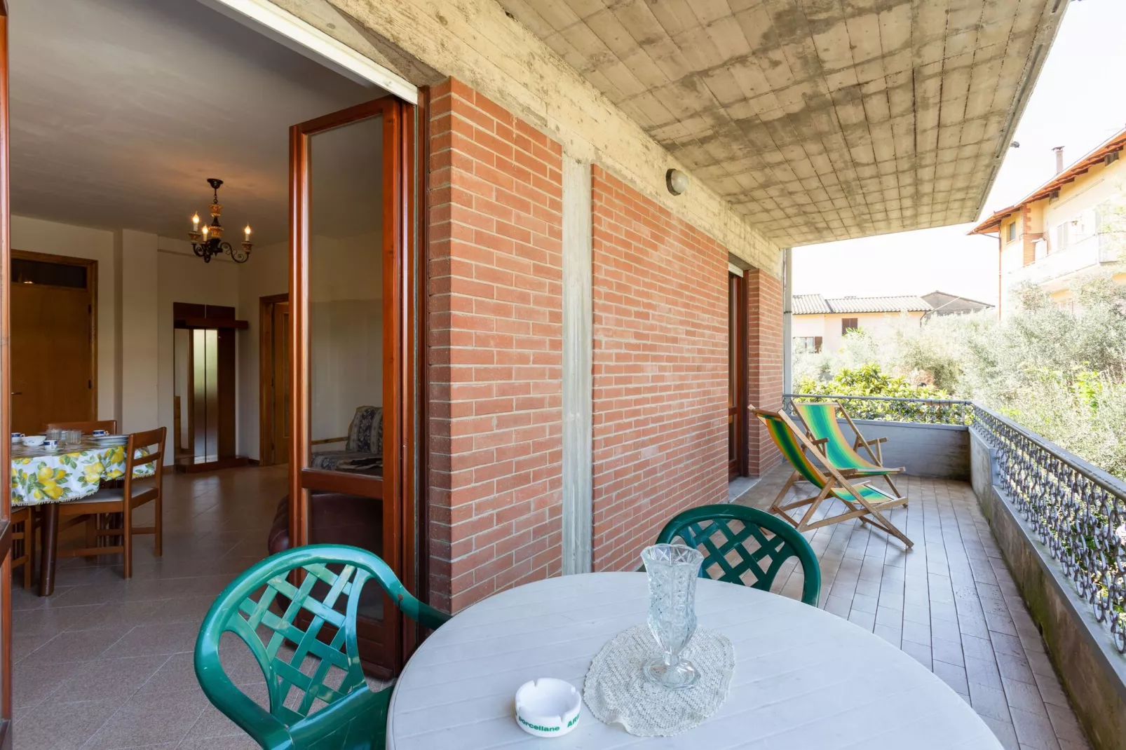 Casa Tommaso - bilo 1 P - 4 pax-Terrasbalkon