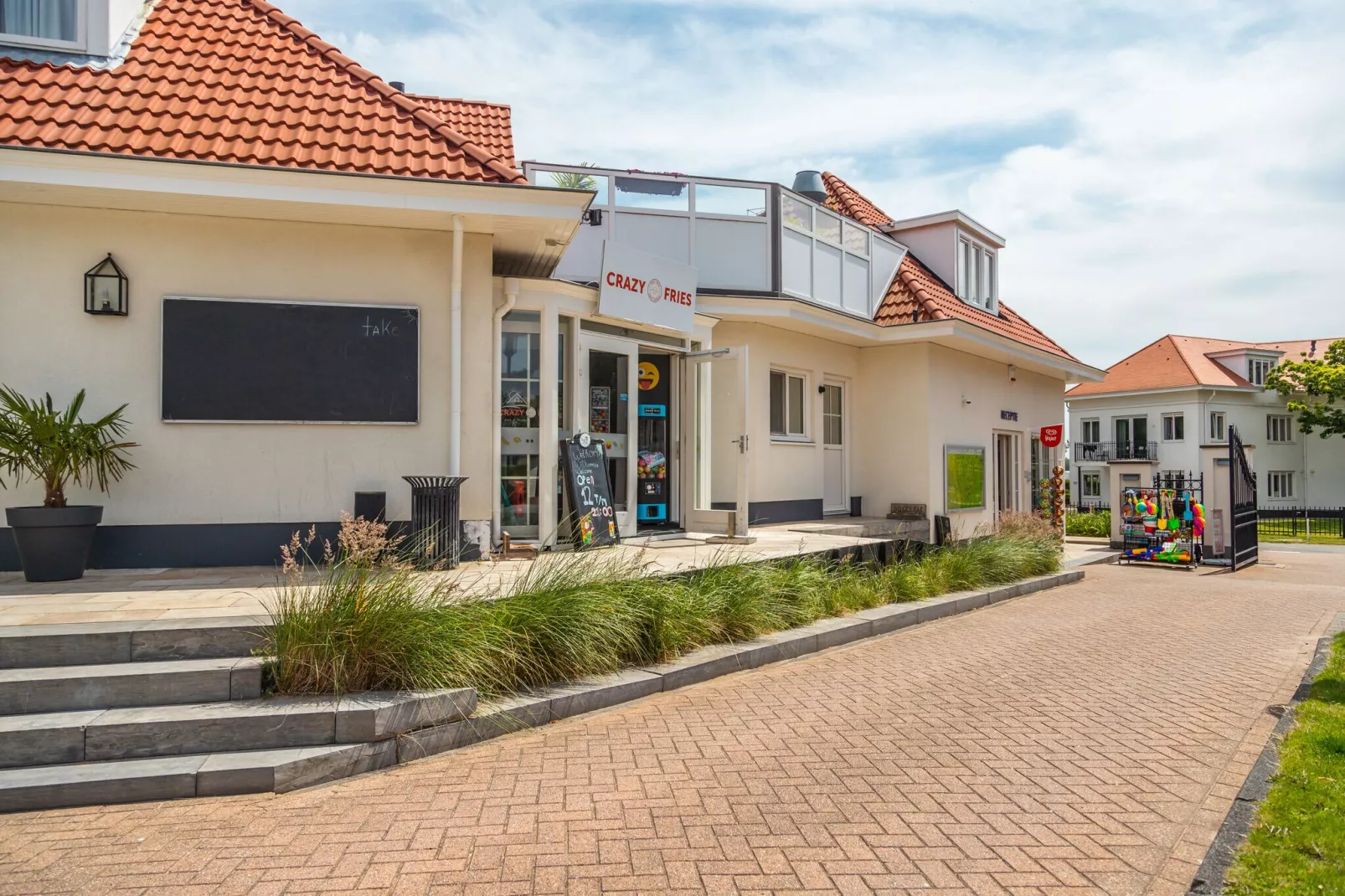 Deluxe 4 personen-Parkfaciliteiten