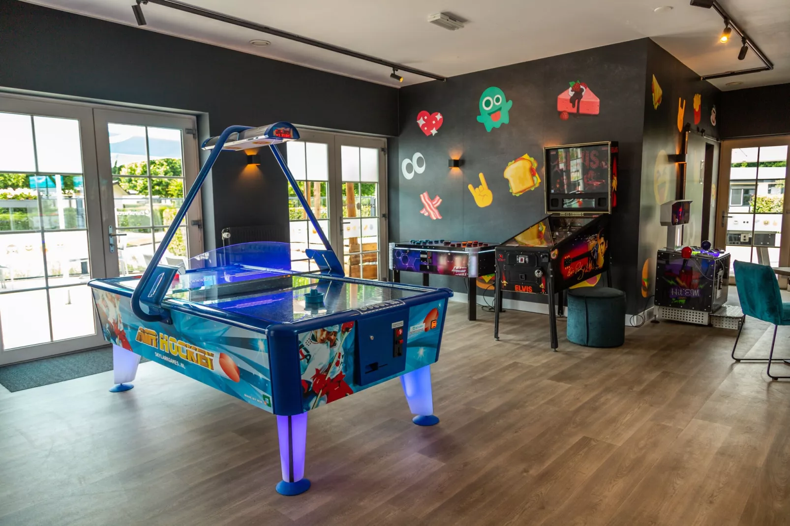 Deluxe 4 personen-Parkfaciliteiten